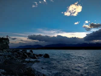 Southern shore of Lake Pukaki